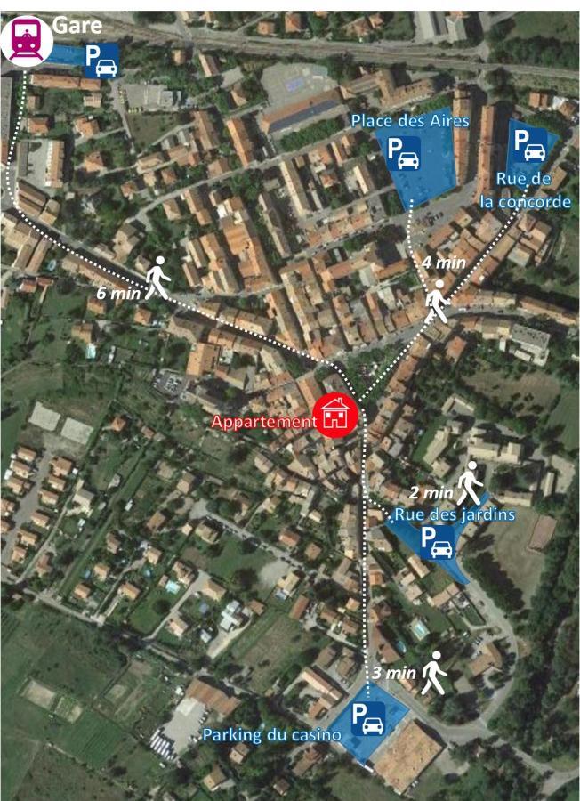 Apartment 4 Pers Plein Centre Ville, Wifi, Balcon *